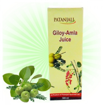Patanjali Giloy-Amla Juice-500 ml