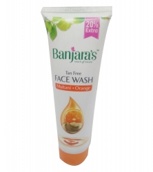 Banjaras Face wash Multani and Orange 120g