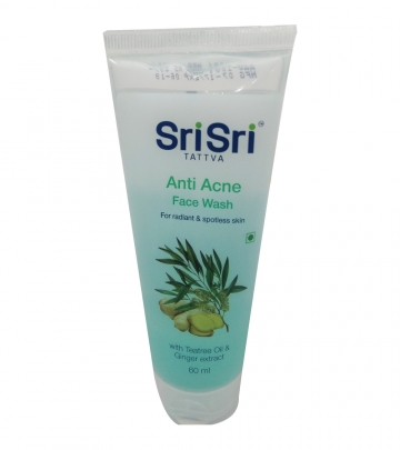Sri Sri Anti acne face wash 60 ml