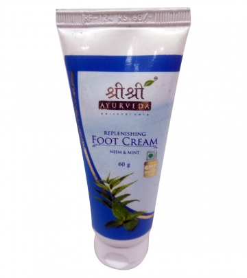 Sri Sri Foot Cream - Neem & Mint 60