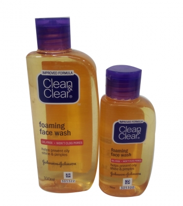 Clean & Clear Foaming Face wash 50 ml 
