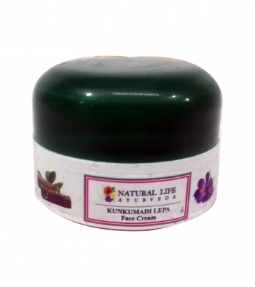 Natural Life  Ayurveda Kunkumadi Lepa Face cream 25g