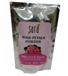 Sara Face Pack Rose Petals Powder 50g