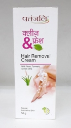 Patanjali Clean Fresh -Hair Removal Cream 50 gms