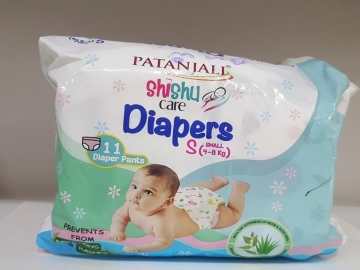 Patanjali   Shishu Care Diapers  S 4- 8 kg