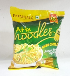 Patanjali  Atta Noodles-Green Chilli 60 gm
