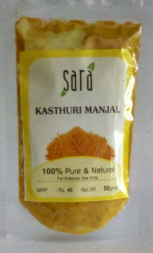 Sara Kasthuri Manjali Powder 50 gm