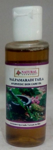 Natural Nalpamaradi Taila Ayurvedic Skin Care Oil 30 ml