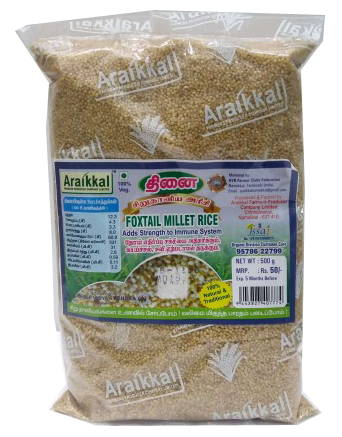 Araikkal  Foxtail Millet   Rice 500